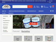 Tablet Screenshot of essentialayurveda.com